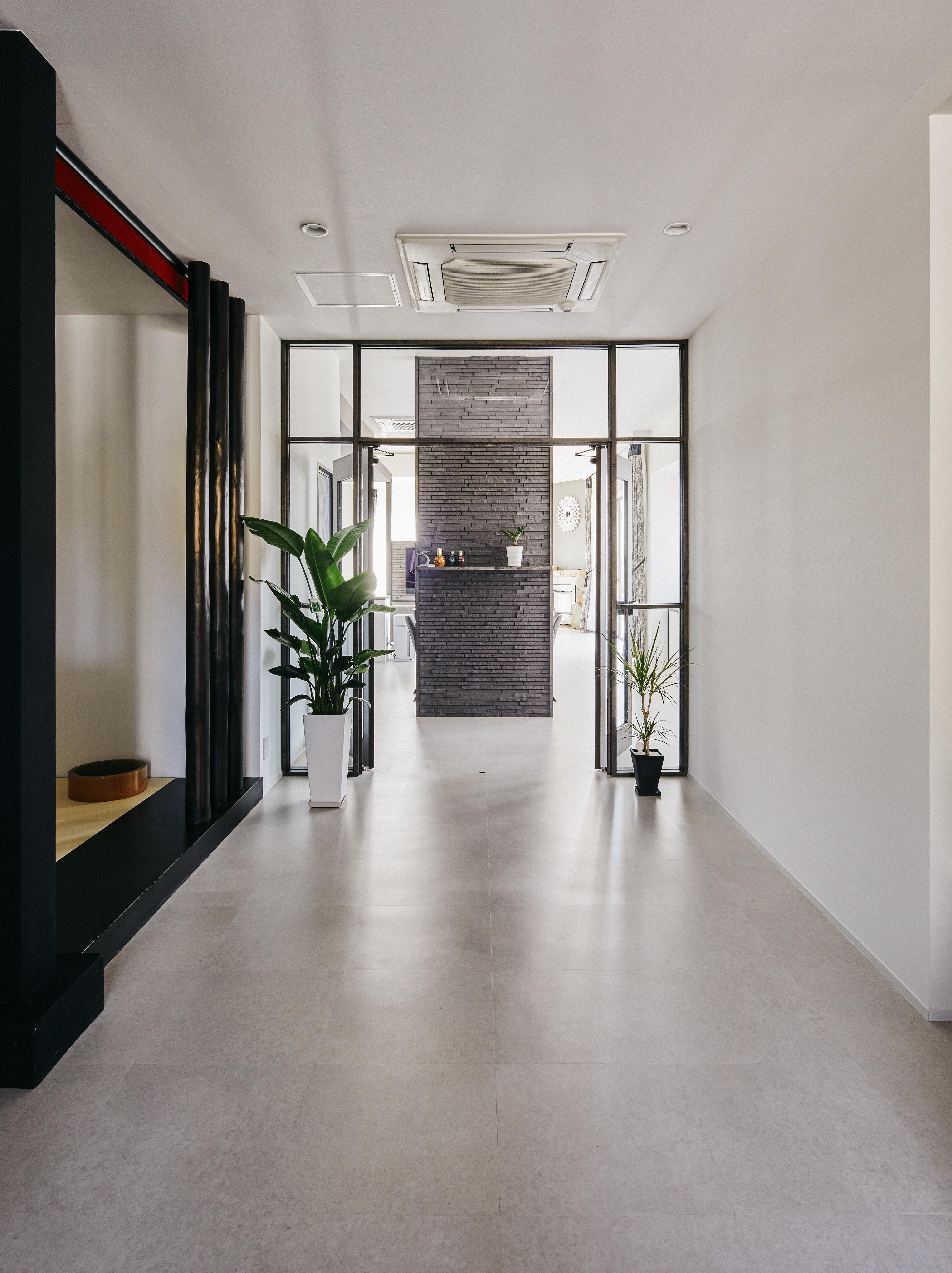 海外のリゾートホテル風にリノベした家